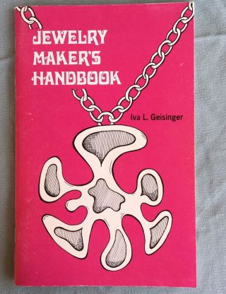 1970s Jewelry Makers Handbook Vintage Design Instruction Technique Book