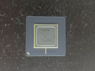 1x Cpu Ic Siemens Japan Vintage Ceramic Cpu For Gold Scrap Recovery