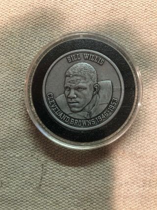 Bill Willis 1946 - 2006 Cleveland Browns 60th Anniversary Commemorative Coin 1/4