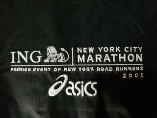 Vintage Ing York City Marathon Windbreaker Jacket - Medium