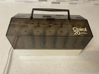 Vintage Clairol 20 Instant Hairsetter C 20 S - Z Hot Rollers Curlers Denmark