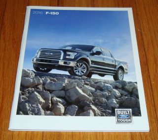 2016 Ford F - 150 Deluxe Sales Brochure Xl Xlt Sport Lariat King Ranch