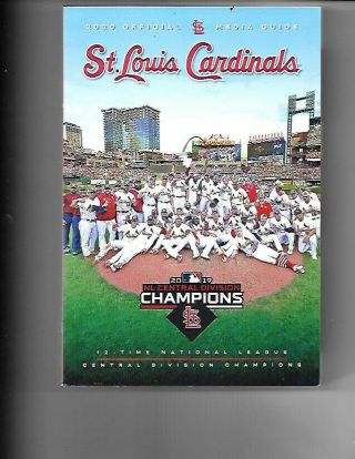 2020 St Louis Cardinals Media Guide