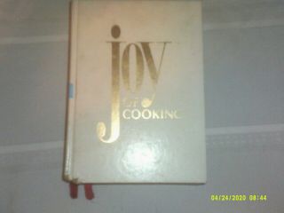 Vintage Hardback Cookbook The Joy Of Cooking