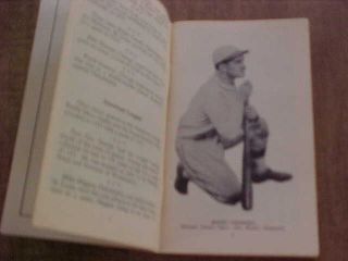 1935 Louisville Slugger Famous Baseball Yearbook (Floyd Vaughan & Buddy MyerCover 2
