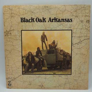 Vintage Black Oak Arkansas Self Titled Vinyl Record Lp Sd 33 - 354