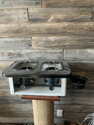 Vintage Anchor Kerosene 2 Burner Cook Stove