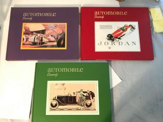 Automobile Quarterly Books Volume 13 1,  2,  4 Syd Mead,  Blade Runner Artist 12 Pg
