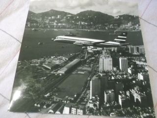 14) Orig Cathay Pacific Photo Convair Cv 880 Vr - Hga