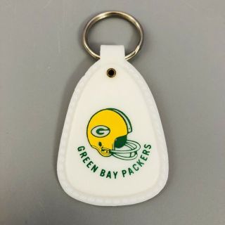 Vintage Plastic Green Bay Packers Key Chain 70 