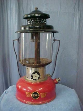 Vintage Coleman Sears Roebuck & Co Camping Lantern Model 472.  74060 2/64