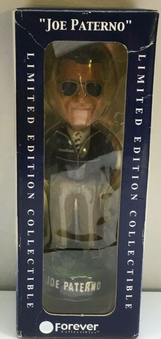 JOE PATERNO BOBBLE HEAD - PENN STATE - LIMITED EDITION FOREVER COLLECTIBLES 2