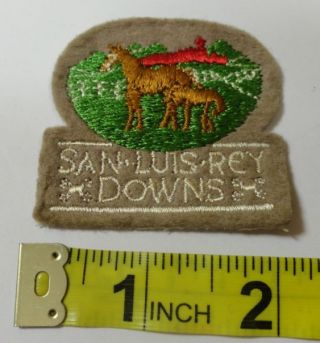 San Luis Rey Downs Golf Club Gc Course Embroidered Cloth Patch Badge Bonsall Ca
