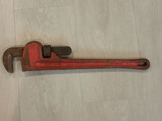 Vintage Craftsman 18 " Heavy Duty Pipe Wrench 55673