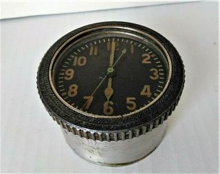 Tank Table Clock Of The Ussr T34 Chchz 47s Vintage Soviet Spare Parts