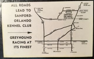 1957 1958 SANFORD ORLANDO Kennel Club Dog Racing track season pass; Florida 2
