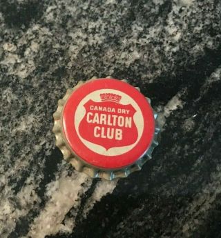 Vintage Canada Dry Carlton Club Soda Pop Cork Bottle Cap / Crown