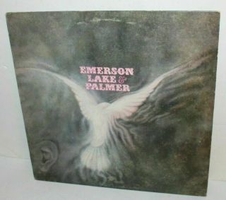 Emerson Lake & Palmer Elp Self Titled Lp Record Album Vinyl Vintage Sd 9040