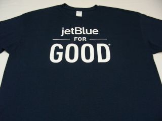 Jetblue For Good - Xl Size T - Shirt,  Button