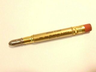 Vintage advertising bullet pencil: Florin Feeds,  Wolgemuth Bros. ,  Florin,  PA 2