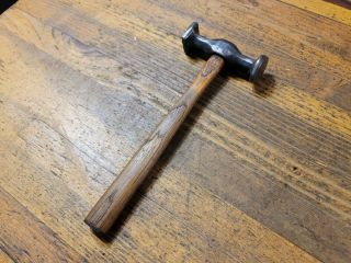 Antique Tools Flat Face Double Peen Hammer Auto Body Blacksmith Anvil Tool ☆usa