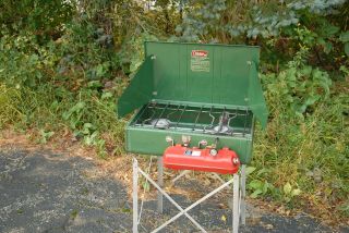 Coleman 413h 2 Burner Stove And Stand
