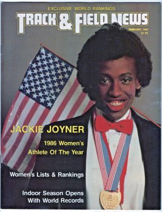 1987 Track And Field News Jackie Joyner Women 