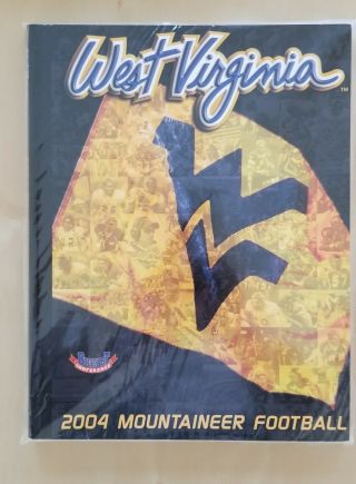 2004 Wvu West Virginia Football Media Guide
