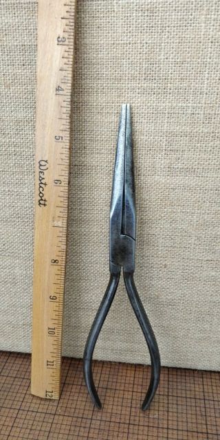 Vintage - - Long Needle Nose Pliers - Made In Germany - German -