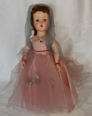 Vintage Arranbee R & B Nanette Hp Walker Doll 18 " All Orig.  Minty $66.  66