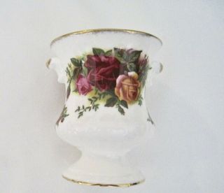 Vintage Royal Albert Bone China Urn Vase 3 1/2 " Tall