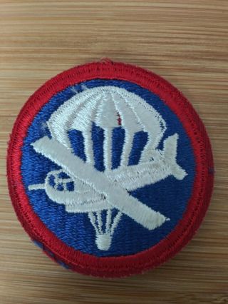 Vintage Ww2 Us Army Airborne Enlisted Man Cap Patch