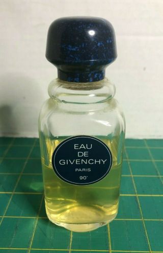 Vintage Perfume Eau De Givenchy Paris 90,  4 Fl Oz Bottle,  50 Full; France