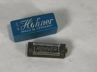 Vintage Hohner No 39 Little Lady Miniature Harmonica Made In Germany