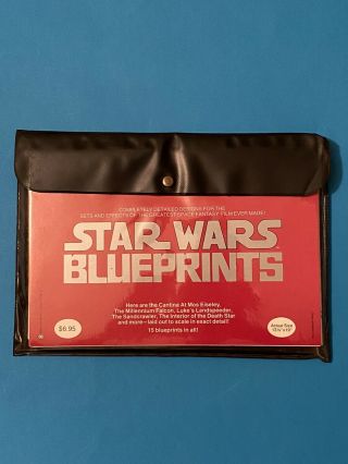 1977 Star Wars Blueprint Set - Vintage In Pouch