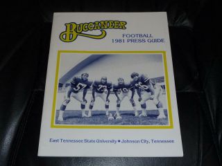 1981 East Tennessee State College Football Media Guide Ex - 40