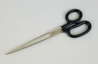 Vtg 9 " Heritage Scissors Shears / Stainless Steel Home Office Crafts Sewing Usa