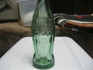 Vintage Coca Cola Bottle - 6oz.  Green - Pat.  Dec.  25,  1923 - Salt Lake City,  Ut