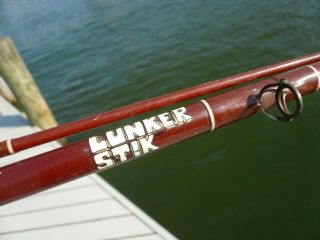 Fenwick Lunker Stik Cork Hand Fishing Rod 6 1/2 " Plc65,  10 - 18 Lb Test,  Excellen