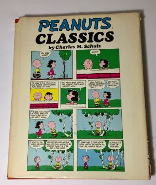 Vintage Peanuts Classics Hardcover Book 1970 Charles M.  Shultz Hc