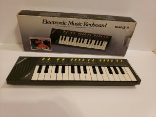Vintage Lonestar Ls - 11 Electronic Music Keyboard Synthesizer Synth Circuit Bend