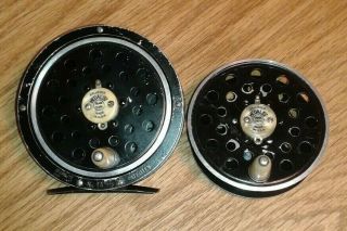 Vintage Pflueger Medalist Fly Reel No.  1495 With Extra Spool - Great