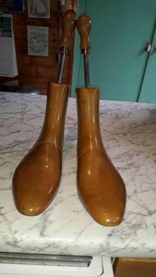 Vintage Sp.  Boot/shoe Trees/stretchers Peals Of Oxford St.  London