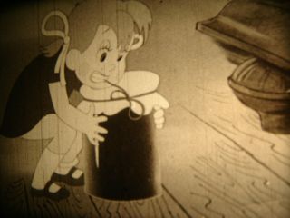 Vintage 16mm Soviete Cartoon " A Tale About Girl Masha " Film B/w Movie Animation