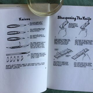 Wood Carving Whittling Craft Handbook Vintage Wood Art Jewelry Making 3