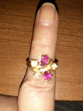 Vintage Avon Rosamonde Ring Size Small 1978