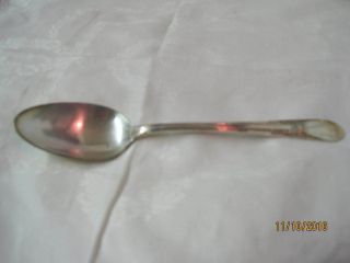 Vintage 1940 Is Wm Rogers Silver Plate Serving Spoon Beloved