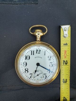 Illinois Brand,  Antique Pocket Watches 2 - 1/8 Diameter