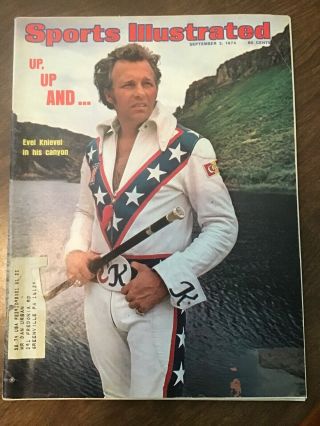 Evel Knievel Sports Illustrated 9/2/1974