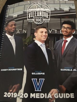 2019 - 2020 Villanova Wildcats Basketball Media Guide